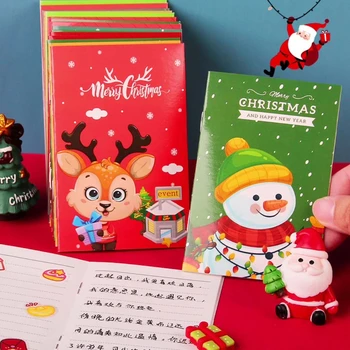 10 Vienetų Kalėdų Sąsiuvinis Mini Animacinių filmų Leidinys Notepad už Vaikas Suaugusiųjų Dovana