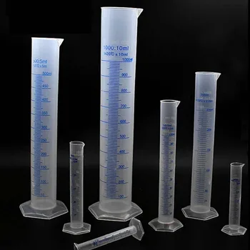 100 ml Plastikinis Matavimo Cilindras Matavimo Cilindrai Lab Prekių Laboratorinės Priemonės