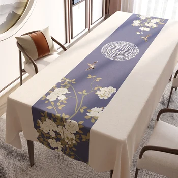 1380173 Vėjo staltiesė namų arbata staltiesė medvilnės skalbiniai, stačiakampio paprasta staltiesė stalo kilimėlis