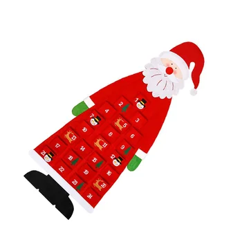1pc Countdown Kalėdų Kalendorinių Švenčių Advento Kalendorius Kūrybos Gražių Įdomių Santa Claus Papuošalai Atgalinės atskaitos