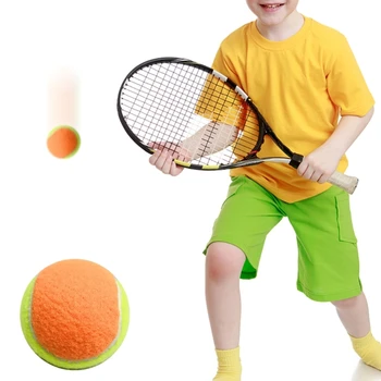 3Pcs Vaikas Lauko Sportas Teniso Kamuoliukai, Raketės, Žaislų Teniso Kamuoliukus Urmu Teniso Aksesuaras Jaunimo Vaikams, Teniso Reikmenys Teniso Kamuoliukai