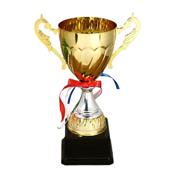 Aukso Apdovanojimas Trofėjų Metalo Trofėjus Puodeliai Pirmąją Vietą Atmintį Apdovanoti Prizais Dovana Sporto Turnyrai Mokyklos Skyrimo Žaidimo Prizas