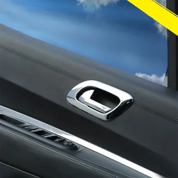 Carmilla Automobilių Stilius Detektorius Lazdos Apdailos ABS Danga Automobilių Durų Vidinė Rankena Peugeot 3008 2013 m. 2014 m. 2015 m. 2016 Automobilių Dalys