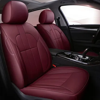 custom 2 vnt priekinės sėdynės, automobilių sėdynės padengti karvės odos odos Cadillac ATS SRX CTS XTS ATSL CT6 XT5 Lincoln MKC MKX MKZ automobilių syling