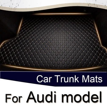 Custom Automobilio bagažo skyriaus kilimėlis Audi A6 2005-2011 2012-2018 2019-2022 Interjero detalės Apsaugoti grindų automobilių reikmenys