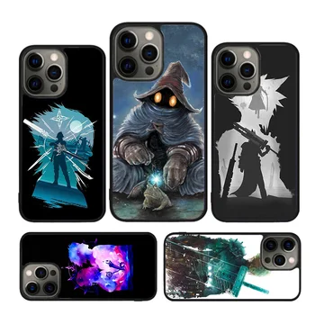 Final Fantasy Telefono Case Cover For iPhone 15 SE2020 14 6 7 8 plus XS XR 11 12 mini pro 13 max coque Shell Fundas