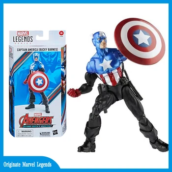 Kilę Marvel Legends Kapitonas Amerika (Bucky Barnes) 6 Colių (15cm) figūrėlių Kolekcija Lėlės Modelio Žaislas