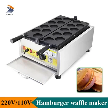 Komercinių Elektros Hamburger Pliurpalas Priėmimo Mašina, Mini Raudonųjų Pupelių Pyragas Cake Maker Nerūdijančio Plieno Virtuvės Prietaisas