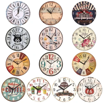 Laikrodžiai už Virtuvės Sienos Meno Dideli Sieniniai Laikrodžiai 23cm Kavos Namai Arbatos Parduotuvė