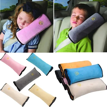 Minkštas Kūdikio Pagalvė Automobilio Saugos Diržus Sėdynės Miego Positioner Panaudoti Apsaugoti Pečių Trinkelėmis Reguliuoti Transporto priemonės Sėdynės Vaikams