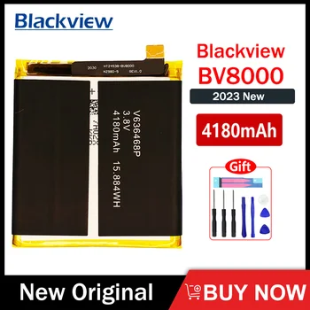 Naujas Originalus BV 8000 4180mAh Baterija Blackview BV8000 Pro BV8000Pro V636468P Telefono Baterijas Su Dovanomis+Sekimo Numerį