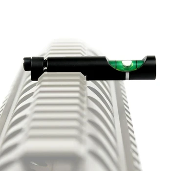 Patvarus Taktinis Priedai Medžioklės taikymo Sritis Montuoti Horizontaliai Burbulas Lygis Šautuvas Lygis 20mm 11mm Picatinny-Weaver Geležinkelių