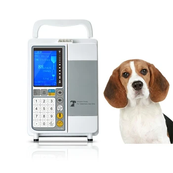 SY-G076-5 didelių sąnaudų efektyvumo veterinarinės Medicinos prekių Elektroninės Nešiojamų pet infuzijos siurblys ligoninėje veterinarijos prietaisas
