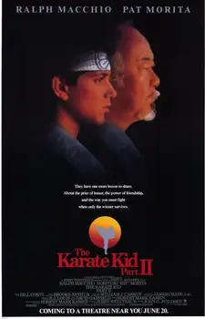 THE KARATE Kid: 2 DALIS Filmo paveiksl Spausdinti Šilko Plakatas Namų Sienų Dekoras