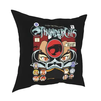 Thundercats Nr. Pagalvių užvalkalai Panthro Cheetara Tygra 80s Cartoon Pagalvėlių Apvalkalus, Dekoratyviniai pagalvių užvalkalai už Kambarį 40*40cm