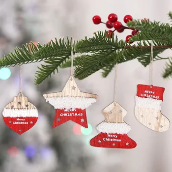 Vpsalonas.lt Naujas Medinis Kalėdų Pakabukas Vieta Išdėstymas Kalėdų Medžio Apdaila Pakabukas Kabo Papuošalai